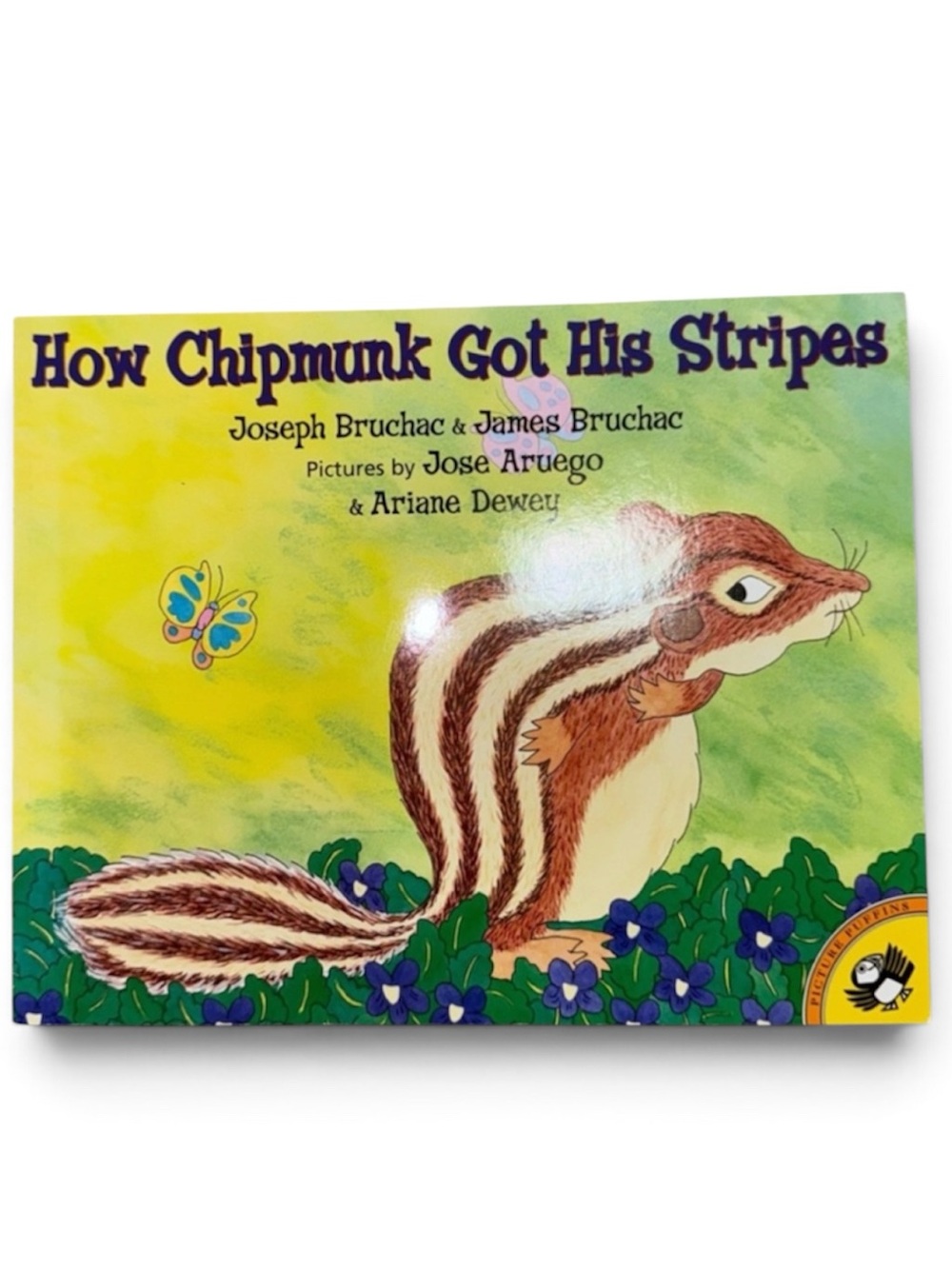 How Chipmunk Got His Stripes Children’s Book Joseph Bruchac Paperback